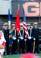 Univ. of Arizona NROTC Color Guard (26-Sep-15)